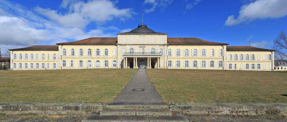 Das Schloß Hohenheim.
