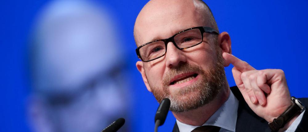 CDU-Generalsekretär Peter Tauber teilt aus.