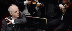 Daniel Barenboim bei einem Konzert zu Ehren von Papst Benedikt XVI. im Jahr 2015.