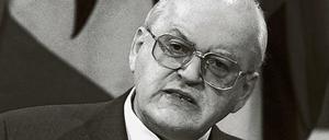 Roman Herzog bei seiner Berliner Rede 1997.