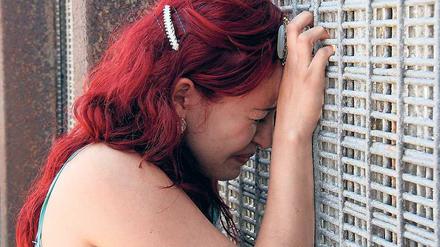 Getrennt. Die Exil-Mexikanerin Araceli besucht im Friendship Park ihre Schwester Emma, die aus den USA abgeschoben wurde (2016).