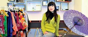 Naho Iguchi, Gründerin vom NION Berlin, in ihrem Pop-up-Store am Moritzplatz. 