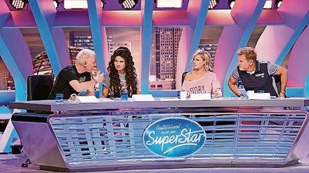 Bei der Castingshow "Deutschland sucht den Superstar" werden die Kandidaten mit harten Jury-Urteilen konfrontiert.