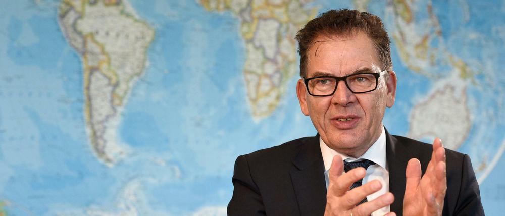 Bundesentwicklungsminister Gerd Müller.