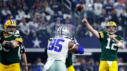 Packers-Quarterback Aaron Rodgers war wieder einmal nicht zu stoppen. 