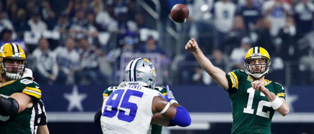 Packers-Quarterback Aaron Rodgers war wieder einmal nicht zu stoppen.