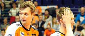 Standen in Lüneburg irgendwie neben sich: Die BR Volleys.