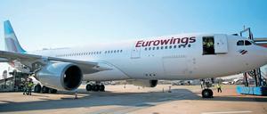 Ein Flugzeug von Eurowings (Archivbild)