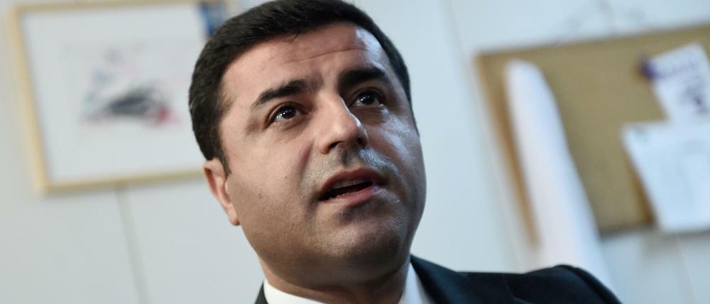 Der Chef der Kurden-Partei HDP, Selahattin Demirtas, ist seit November in Haft.