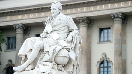 Trubel an der Humboldt-Universität in Berlin.