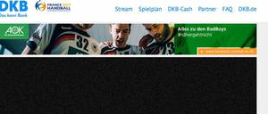 Wie sie sehen, sehen Sie nichts. 15 Minuten sah der Stream bei Deutschland - Ungarn genau so aus.