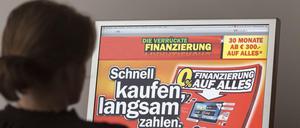 Werbung im Internet. Cookies ermöglichen es Unternehmen, Interessen der Kunden zu ergründen - und ihm dann passende Angebote auf den Rechner zu schicken.