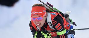 Laura Dahlmeier hat sich das gelbe Trikot zurückgeholt. 