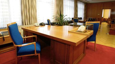 Mielkes Büro? Ein Museum. Doch große Teile der Ex-Stasi-Zentrale sind heute ungenutzt.
