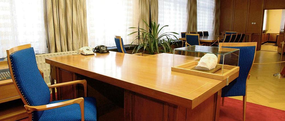 Mielkes Büro? Ein Museum. Doch große Teile der Ex-Stasi-Zentrale sind heute ungenutzt.