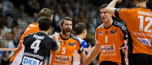 Nikola Kovacevic (Nummer 5) ist nie wirklich bei den Volleys angekommen. Nun wurde sein Vertrag aufgelöst.