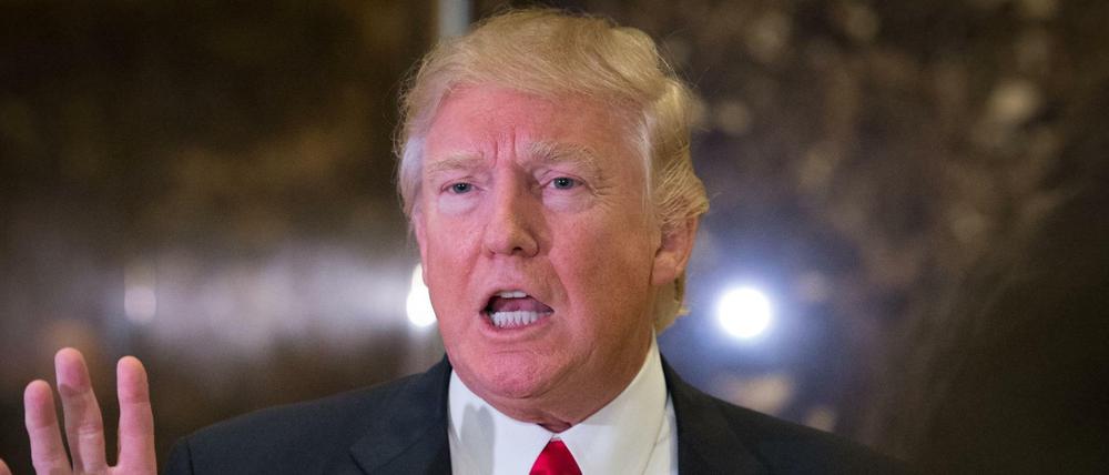Stellt vieles auf dem Prüfstand: Der kommende US-Präsident Donald Trump