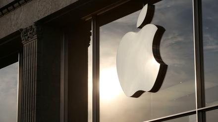 Das Apple-Logo.