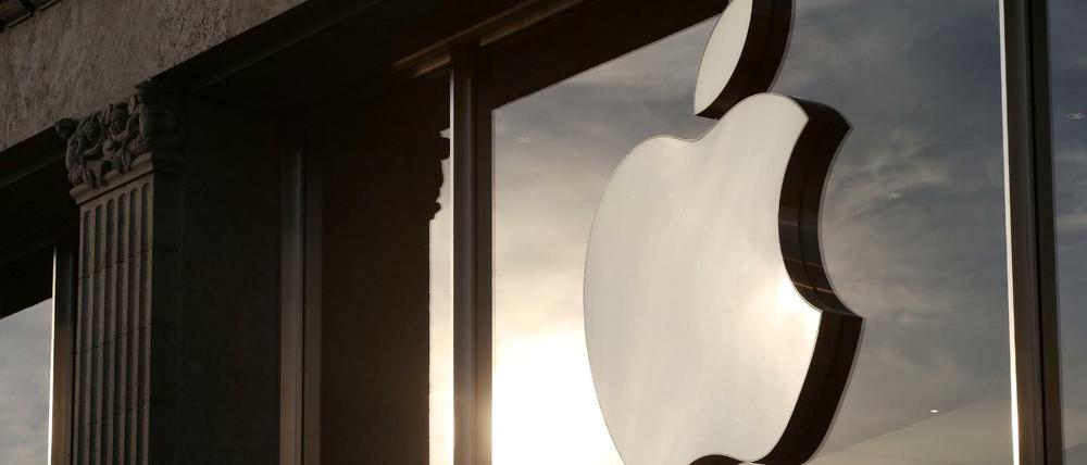 Das Apple-Logo.