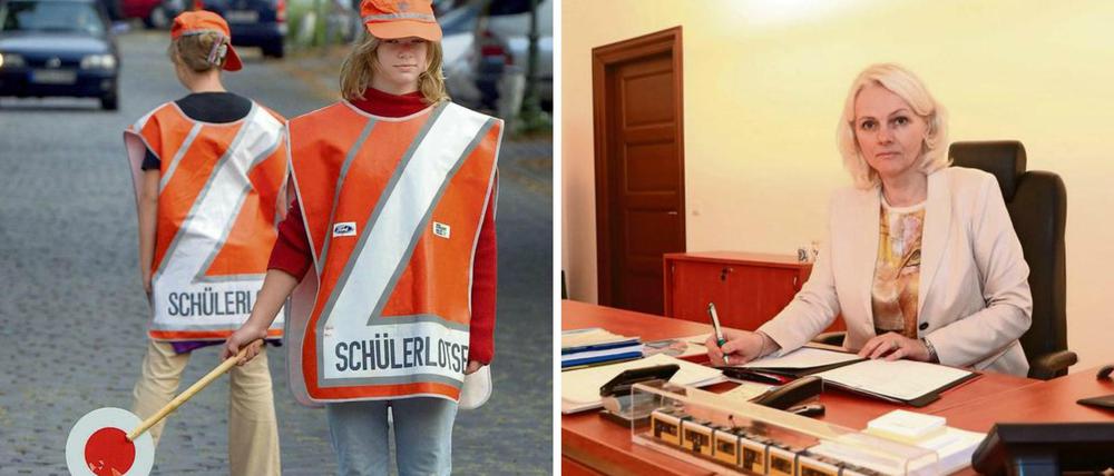 Eigentlich wollen die Kinder doch nur zur Schule. Jetzt ist der Schulweg Thema der neuen Verkehrssenatorin.