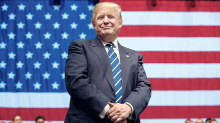 Gegen 17 Uhr 25 wird Donald Trump am Freitag in Washington den Amtseid ablegen.