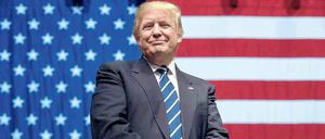 Gegen 17 Uhr 25 wird Donald Trump am Freitag in Washington den Amtseid ablegen.