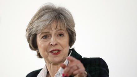 Klarer Schnitt mit der EU: Die britische Premierministerin Theresa May