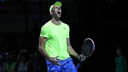 Gewonnen nach nach 5:15 Stunden: Ivo Karlovic.