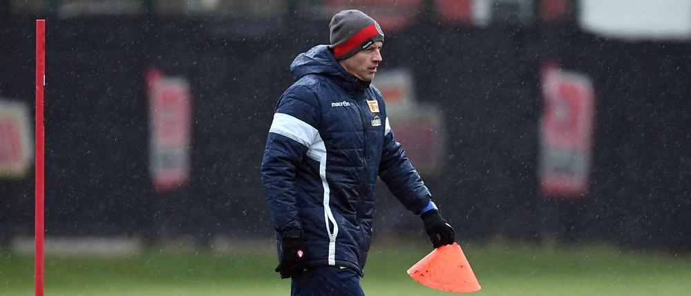 Es geht voran. Trainer Jens Keller will eine starke Rückrunde sehen. 