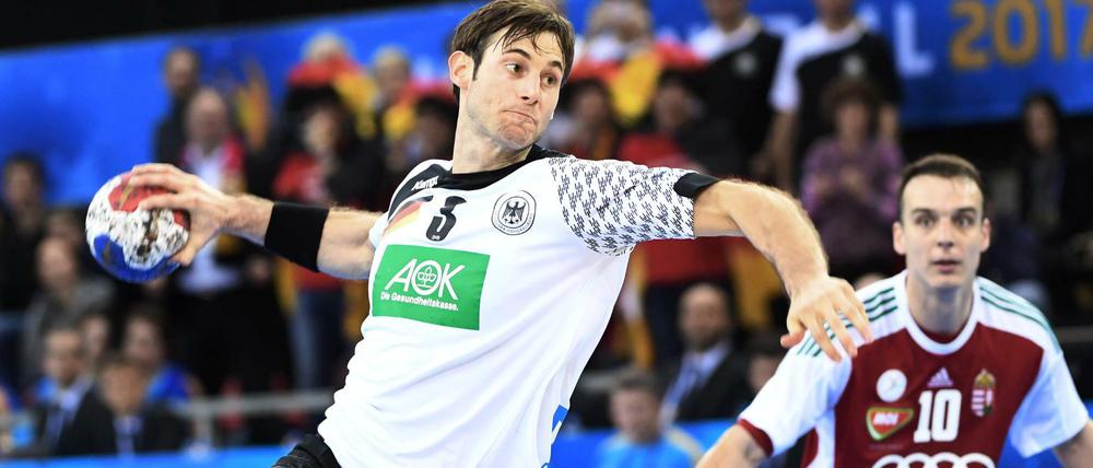 Handball: WM, Deutschland - Ungarn.