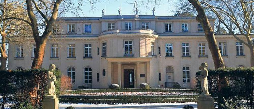 Ort furchtbarer Geschichte: Das Haus der Wannsee-Konferenz, gelegen in der Straße Am Großen Wannsee 56–58.