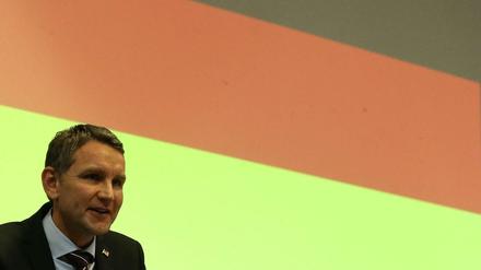 Der thüringische AfD-Vorsitzende Björn Höcke provoziert immer wieder gern.