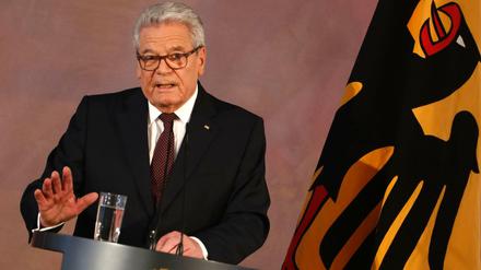 Deutschland hat es selbst in der Hand, was aus dem Gemeinwesen wird, sagt Bundespräsident Gauck.