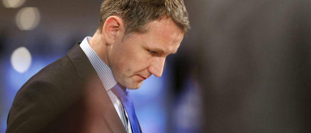 Buhlt um braune Wählerstimmen: AfD-Politiker Björn Höcke.