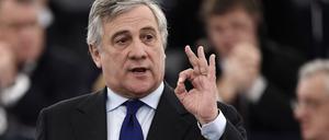 Antonio Tajani ist Nachfolger von Martin Schulz als Präsident des Europaparlaments.