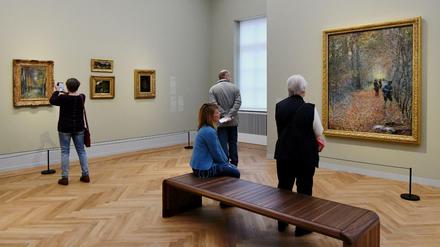 Das Museum zeigt in seiner ersten Ausstellung Klassiker der Moderne und Landschaftsmalerei des Impressionismus. 