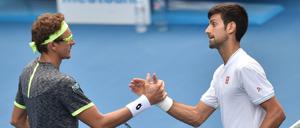 Gratulation mal andersherum. Novak Djokovic steht inzwischen wieder häufiger auf der Verliererseite