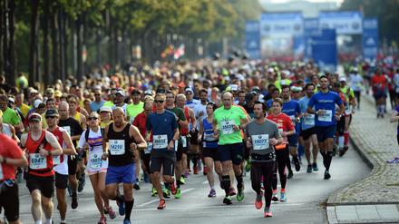 Erst schwitzen, dann Stimme abgeben. Die Bundestagswahl soll mit dem Berlin-Marathon zusammen fallen.