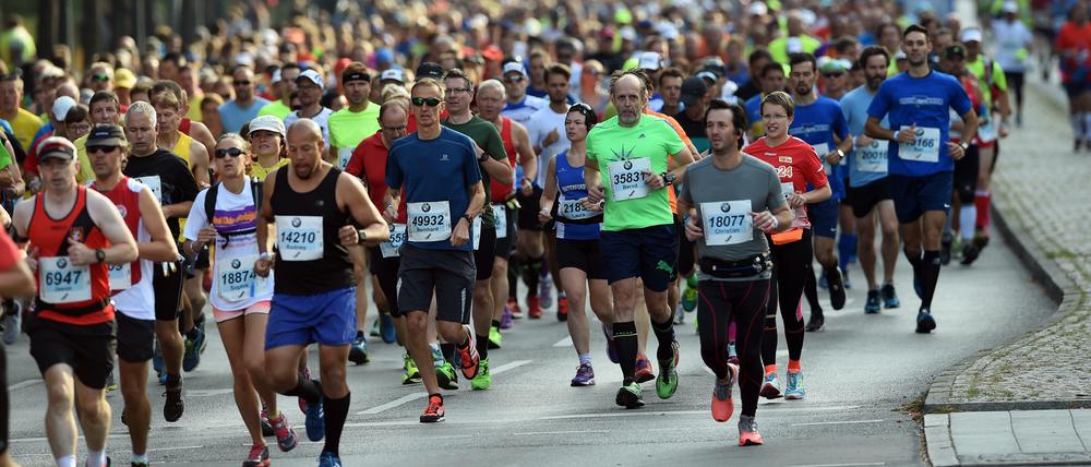 Erst schwitzen, dann Stimme abgeben. Die Bundestagswahl soll mit dem Berlin-Marathon zusammen fallen.