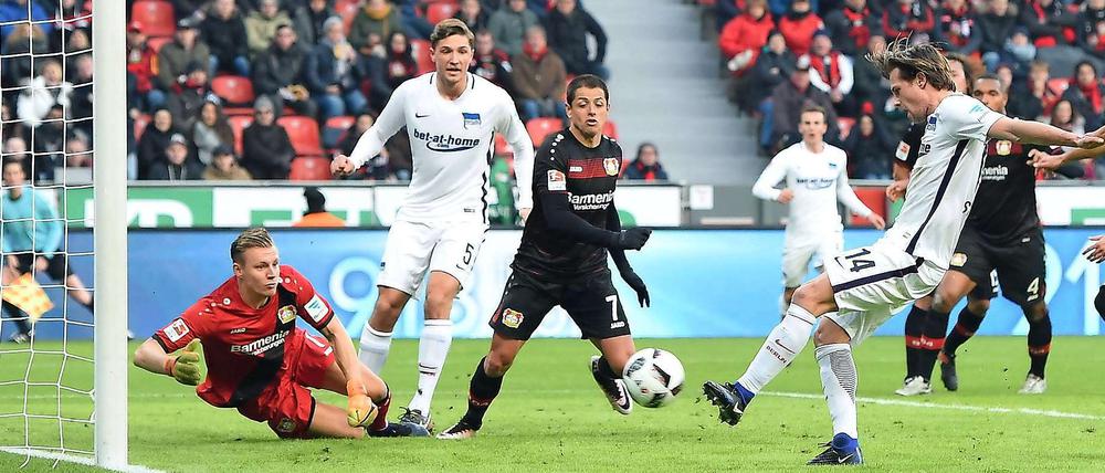 Anschluss unter dieser Nummer. Valentin Stocker verkürzt auf 1:2.