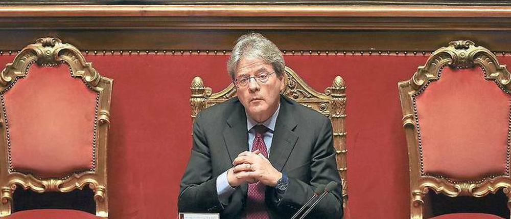 Paolo Gentiloni hat in Italien die Regierungsgeschäfte des zurückgetretenen Premiers Matteo Renzi vorübergehend übernommen.
