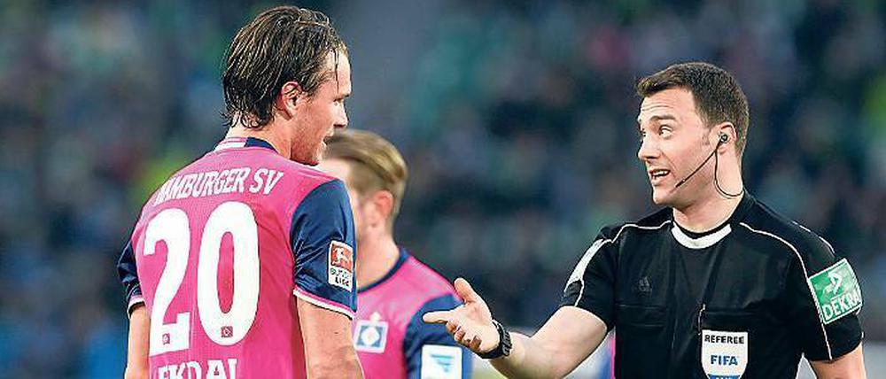 Du bist raus. So geht das beim HSV.