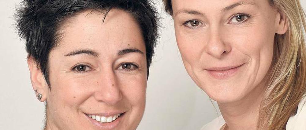 Zwei mit denselben Überzeugungen: Dunja Hayali (l.) und Anja Reschke.
