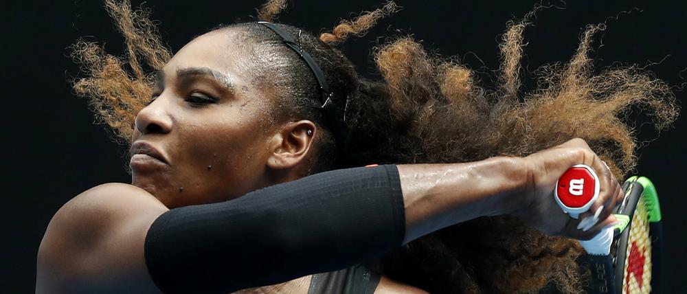 Weiter geht's. Serena Williams.