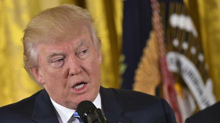 Hat viel Macht: Donald Trump, neuer US-Präsident im Weißen Haus. 