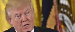 Hat viel Macht: Donald Trump, neuer US-Präsident im Weißen Haus. 