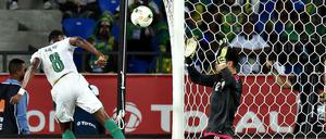 Beste Chancen, kein Tor: Salomon Kalou konnte einen Kopfball aus kurzer Distanz nur noch an den Pfosten drücken.
