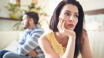 Der Anfang vom Ende. Oft ahnen beide Partner, dass es nicht mehr weitergeht, und schaffen es doch nicht, sich zu trennen.