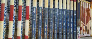 Ein Zaun? Eine Mauer? Grenzbefestigung bei Tijuana.