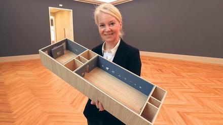 Die Leere ist gefüllt. Vor der Eröffnung ließ Museumsleiterin Ortrud Westheider gern die blanken Wände der frisch sanierten Räume auf sich wirken.